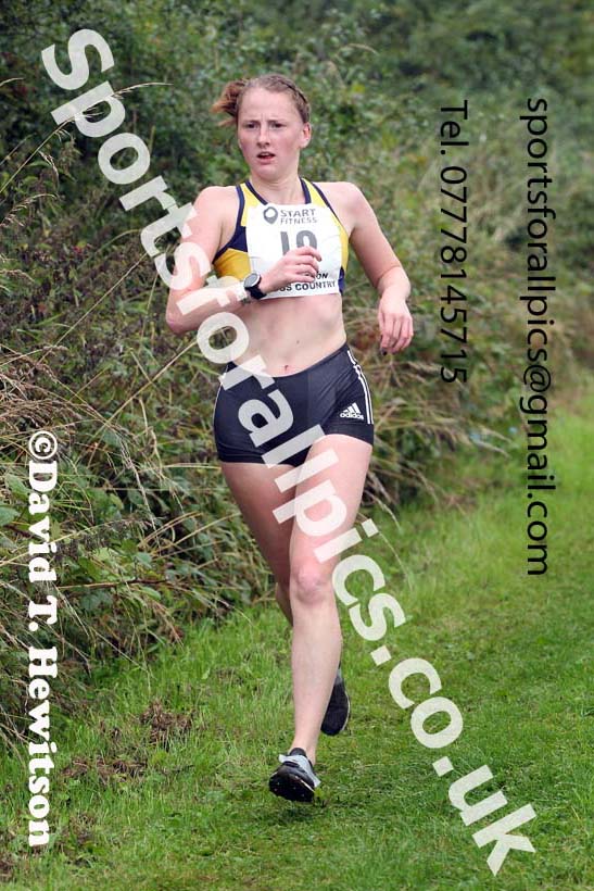 Senior Womens relay, 2021 Farringdon Open Cross Country, Sunderland . Photo: David T. Hewitson/Sports for All Pics